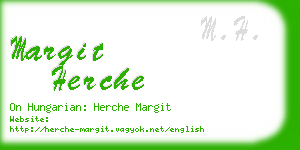 margit herche business card